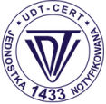 Logo certyfikatu TDT