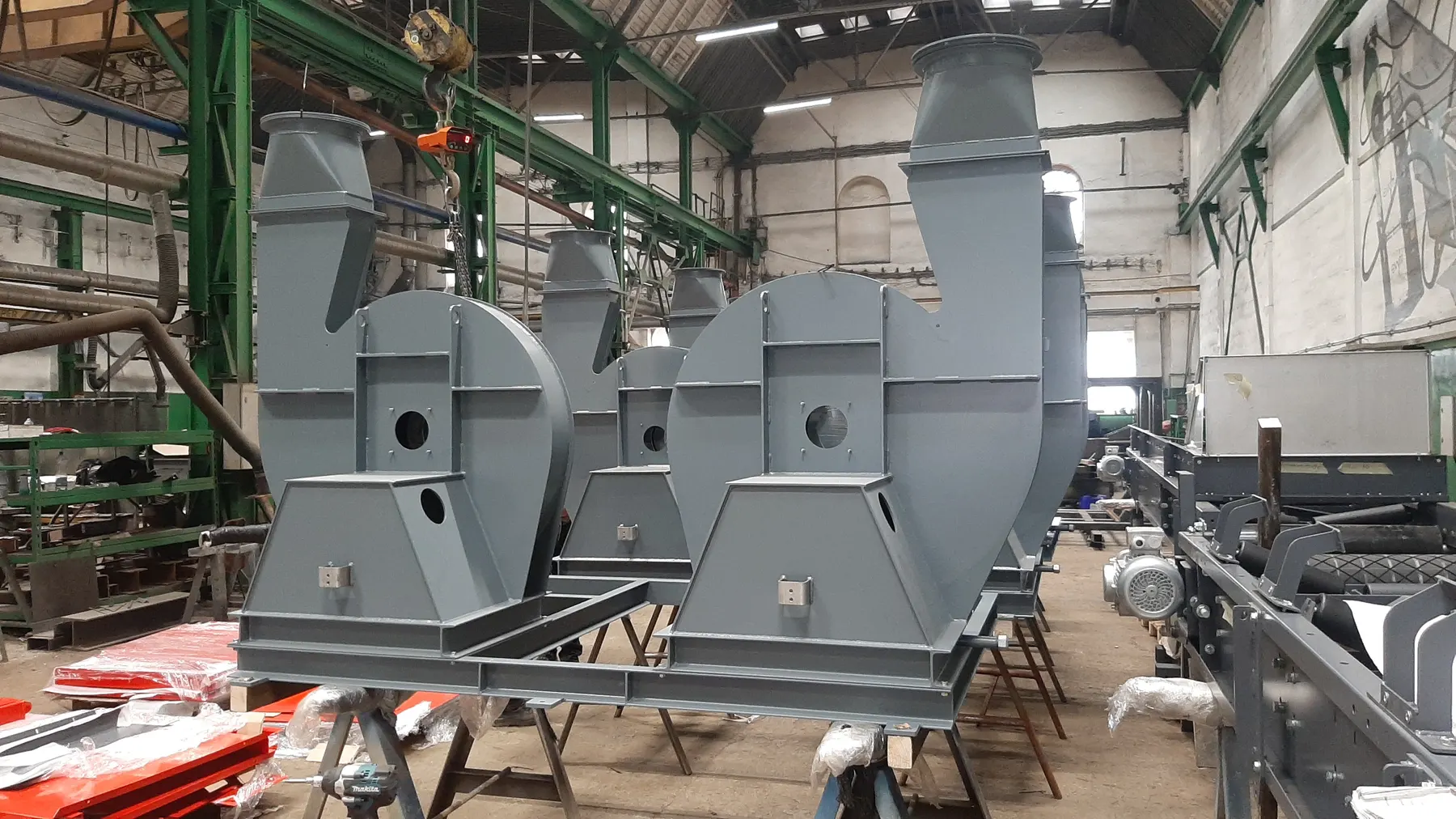Realizacja przemysłowa Machines Manufacturing